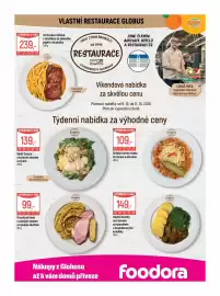 Globus leták týden 41 Strana 8: Restaurace Hovězí kostky na česneku se špenátem a bramborovými knedlíky €149,00