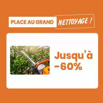 Gamm vert (valable jusqu'au 31-10)