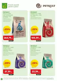 Magazine Animax Pagină 10: Petkult adult care cat sterilized somon €264,79, Petkult probiotic care hair & skin somon €27,39