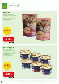 Magazine Animax Pagină 14: Petkult cat sterilized plic miel/pui €6,19, Brit mousse €4,89