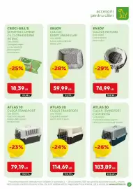 Magazine Animax Pagină 7: Enjoy culcuș dreptunghiular €59,99, Atlas 30 cușcă transport cu perniță €183,89