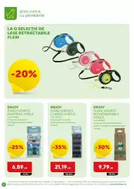 Magazine Animax Pagină 8: Enjoy pungi igienice biodegradabile €9,79, Enjoy pungi igienice pawprint €6,89
