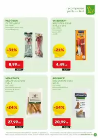 Magazine Animax Pagină 9: Padovan os cu șuncă €8,99, Vitakraft beef stick câine vită €4,49
