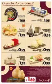 Volantino Coop Radenza Pagina 10: Edamer Bayernland €0,59, Emmental Svizzero Original DOP €1,59