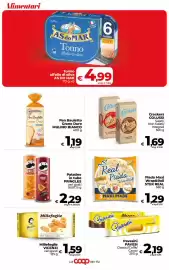 Volantino Coop Radenza Pagina 21: Piada Maxi Wrap&Roll Ster Real €1,29, Pavesini Classici/Caffè/Cacao €2,19