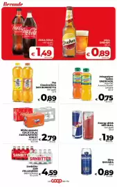 Volantino Coop Radenza Pagina 27: Birra Dreher €0,89, Coca Cola vari gusti €1,49