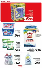 Volantino Coop Radenza Pagina 30: Detersivo Liquido Lavatrice Ecoricarica WINNI'S €5,59