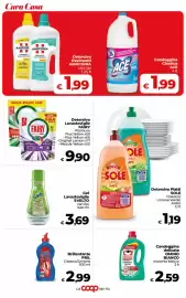 Volantino Coop Radenza Pagina 32: Detersivo Pavimenti Amuchina €1,99, Detersivo Lavastoviglie Fairy €9,90