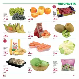 Volantino Futura Supermercati Pagina 13: Carote vassoio €1,09, Pere abate €2,59