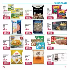 Volantino Futura Supermercati Pagina 17: Misto funghi con porcini Versilfood €1,29, Vongole con guscio Panapesca €4,99