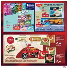 Volantino Futura Supermercati Pagina 29: Bastoncini gli originali Findus €3,99, Fiori di merluzzo Findus €5,49