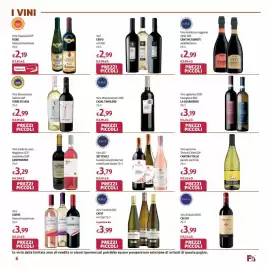 Volantino Futura Supermercati Pagina 6: Vino aglianico DOP/falanghina DOC LA GUARDIENSE €3,19, Vini Crifo €2,99
