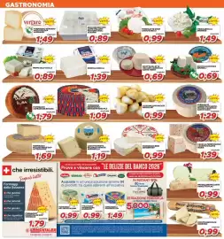 Volantino MA Supermercati Pagina 4: Robiola Osella €1,39, Cacio al peperoncino Caseificio Santa Maria €1,39