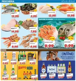 Volantino MA Supermercati Pagina 7: Filetto di salmone €15,99, Birra Messina Cristalli di Sale €3,19