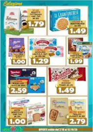 Volantino MercADone Pagina 18: Loacker wafer vari €2,59, Campiello Novellino Light €1,29