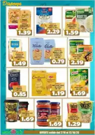 Volantino MercADone Pagina 20: Scotti riso oro risotte €2,29, Voieello pasta di semola ass. formati normali €0,79