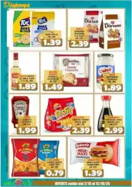 Volantino MercADone Pagina 22: Dorian crackers €2,39, Calvé maionese cremosa €1,89