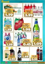 Volantino MercADone Pagina 24: Birra Messina Cristalli di Sale €1,49, Skipper succhi ass s/zucch €1,19