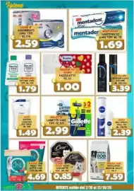 Volantino MercADone Pagina 26: Cesar Pate' Vaschette €0,85, Gillette lamette vari €2,99