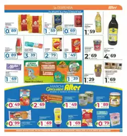 Volantino Alter Discount Pagina 9: Fonzees €2,79, Pasta di Semola Biscossa €0,89