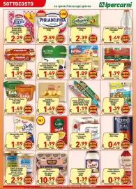 Volantino Ipercarni Pagina 2: Yogurt omogeneo Yomo €1,99, Patasnella stick Pizzoli €1,59
