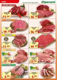 Volantino Ipercarni Pagina 4: Fettine scelte di manzo €14,95, Carpaccio di manzo €19,79