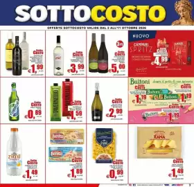 Volantino Pewex Pagina 3: Vino Sardegna Aragosta €3,99, La Cacciatore Cuvée del Centenario Vino €5,00