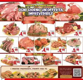 Volantino Pewex Pagina 6: Spuntature suino €5,99, Bistecche di collo suino €5,99