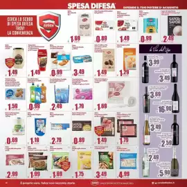 Volantino Elite Pagina 10: Selex zuppa con farro con cereali e legumi €1,99, Casa Bella Selex Detergente stoviglie €0,99