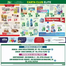 Volantino Elite Pagina 20: Lines Idea €0,99, Spuma di Sciampagna lavatrice €1,99