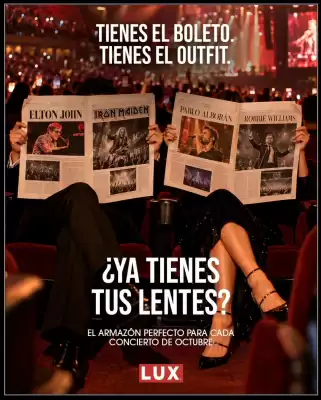 Ópticas Lux (válido hasta 8-10)