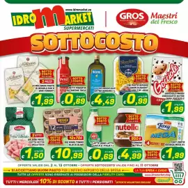 Volantino Idromarket Pagina 1: La Molisana pasta di semola €1,99, Rio mare tonno olio di oliva €10,99