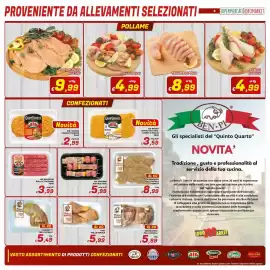 Volantino Idromarket Pagina 9: Pettro di pollo a fette €9,99, Fuselli di pollo €4,99
