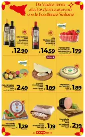 Volantino Ipercoop Radenza Pagina 12: Provola Montalbano COOP FIOR FIORE €1,89, Olio Siciliano DOP Barbera €12,90