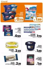 Volantino Ipercoop Radenza Pagina 15: Yogurt cremoso Müller €0,79, Formaggio Spalmabile Philadelphia classico/light €1,79