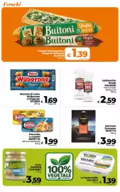 Volantino Ipercoop Radenza Pagina 17: Würstel di suino Wüberone L'Originale €1,69, Salmone Scozzese SCOTT'S €3,99