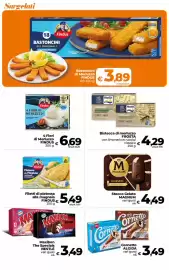 Volantino Ipercoop Radenza Pagina 27: Bastoncini di Merluzzo Findus €3,89, Bistecca di merluzzo FROSTA €4,29