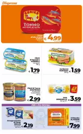 Volantino Ipercoop Radenza Pagina 31: Filetti di Sgombro MAREBLU €1,79, Jambonet Montana €1,59