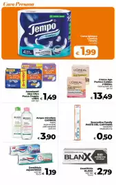 Volantino Ipercoop Radenza Pagina 42: Assorbenti Idea Ultra €1,49, Crema Age Perfect Golden L'OREAL €13,49