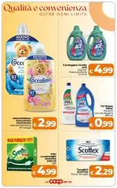 Volantino Ipercoop Radenza Pagina 9: Ammorbidente Concentrato Coccolino €2,99, Gel Bagno SMAC €0,99