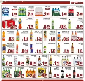 Volantino Sacoph Pagina 17: Levissima acqua naturale frizzante €1,49, Heineken birra €2,49