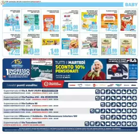 Volantino Sacoph Pagina 20: Pampers salviettine baby dry €4,49, GranTerre Snack & Vai! €0,89