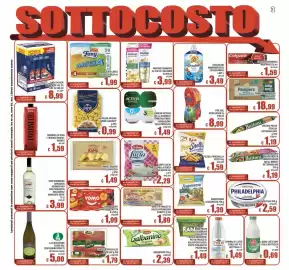 Volantino Top Supermercati Pagina 3: Tavernello vino €1,59, Orogel Leggerezza Minestrone €1,39