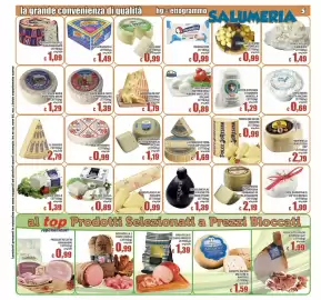 Volantino Top Supermercati Pagina 5: Gim Gorgonzola €1,49, Bergader edelpilz form. erborinato €1,09