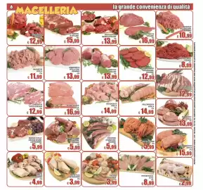 Volantino Top Supermercati Pagina 6: Rollè ripieni di vitella €14,99, Arrosto di vitellone €13,99