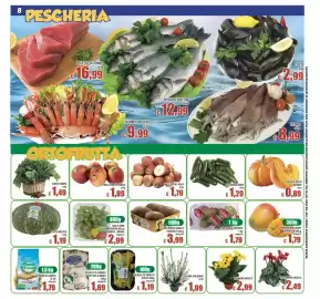 Volantino Top Supermercati Pagina 8: Vicini a te fiori di zucca €1,19, Pere Abate Cestino €1,79