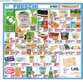 Volantino Iper Triscount Pagina 14: Rana sugo fresco €1,99, Rovagnati panatine cotto e formaggio €1,69