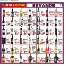 Volantino Iper Triscount Pagina 7: Valdo Prosecco Marca Oro €4,99, Pampero rum especial €9,99
