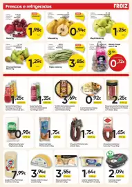 Folheto Froiz Página 2: Romã kg €1,98, Marmelo kg €0,94
