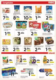 Folheto Froiz Página 3: Gelado Calippo €2,13, Pacotinho Nestlé frutas variadas ou tutti frutti €0,66
